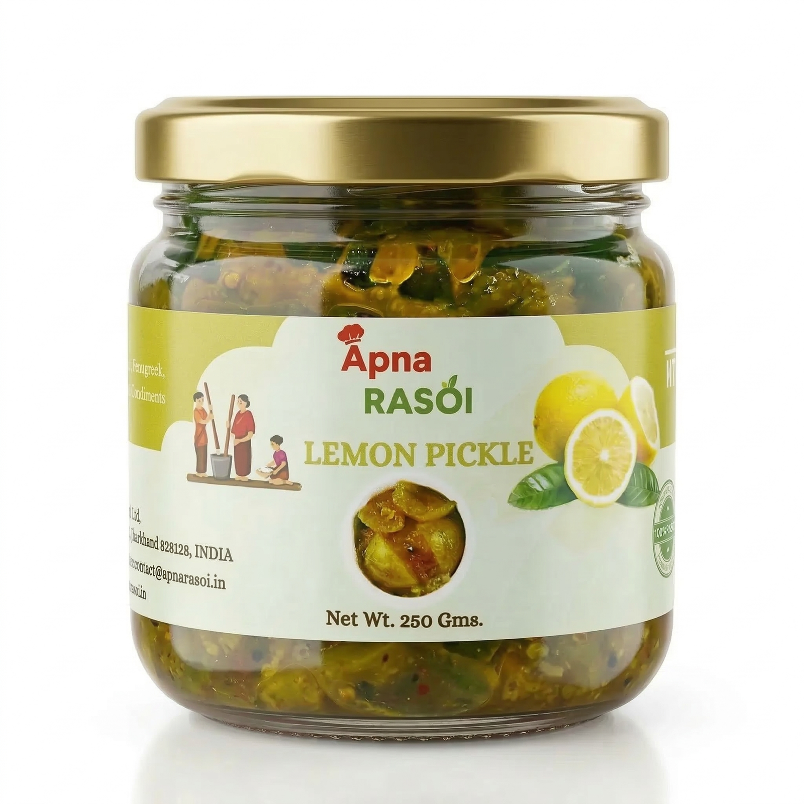 Homemade Lemon Pickle