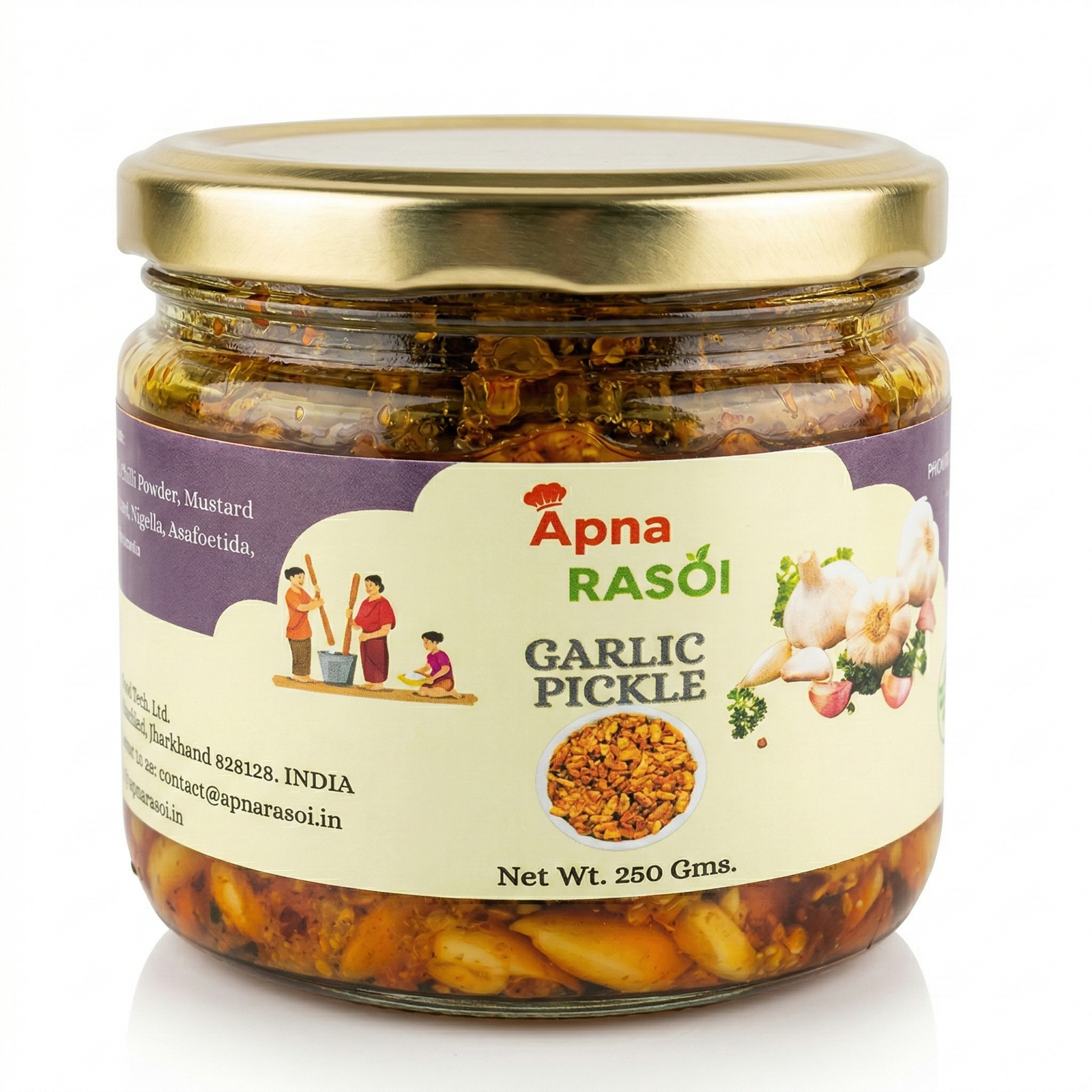 Homemade Garlic Pickle