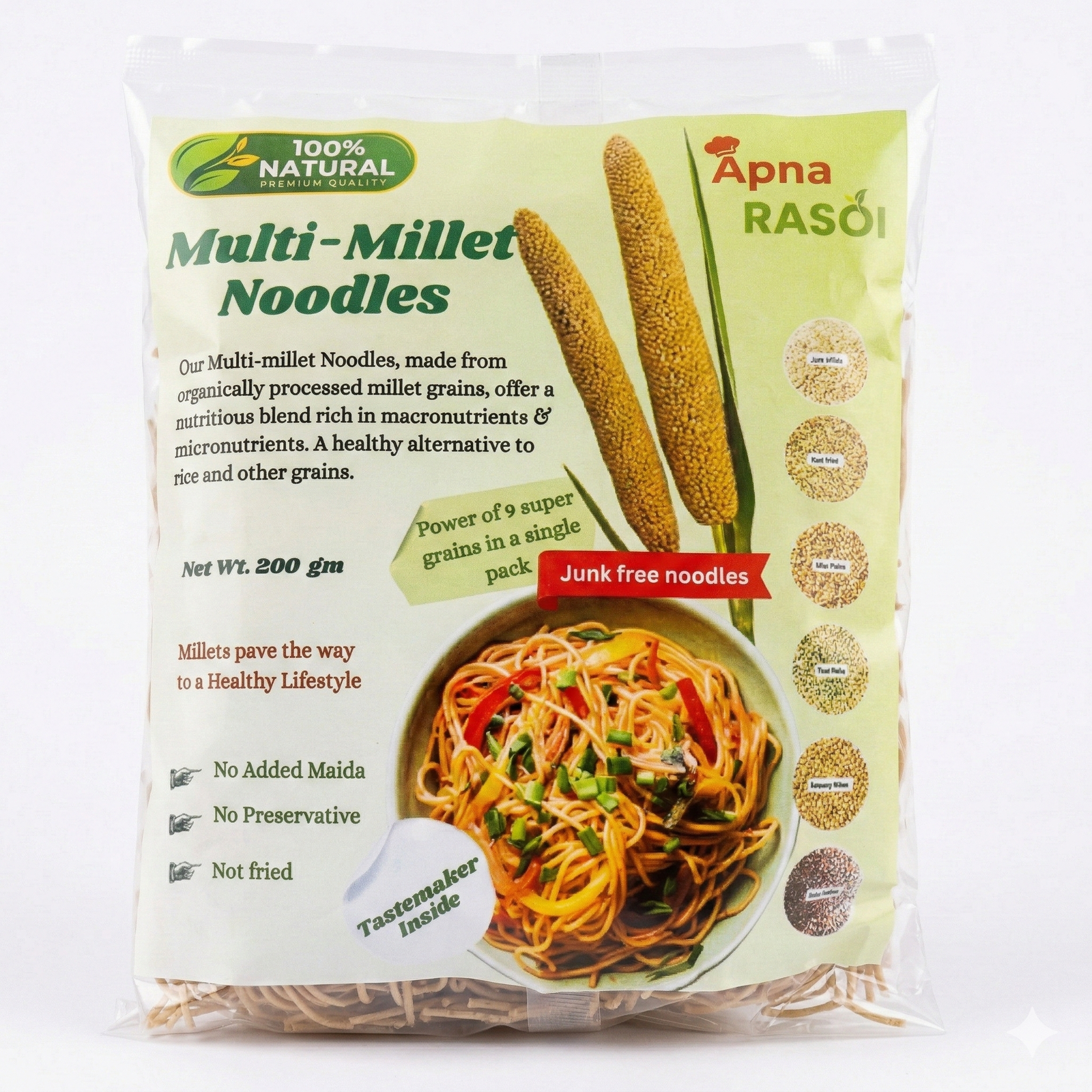 Multi Millet Noodles